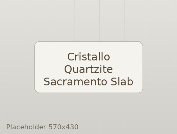 Cristallo quartzite slab with crystal white and gold movement