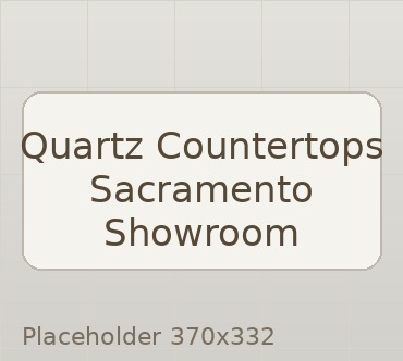 Quartz countertop showroom consultation with cabinet and backsplash samples